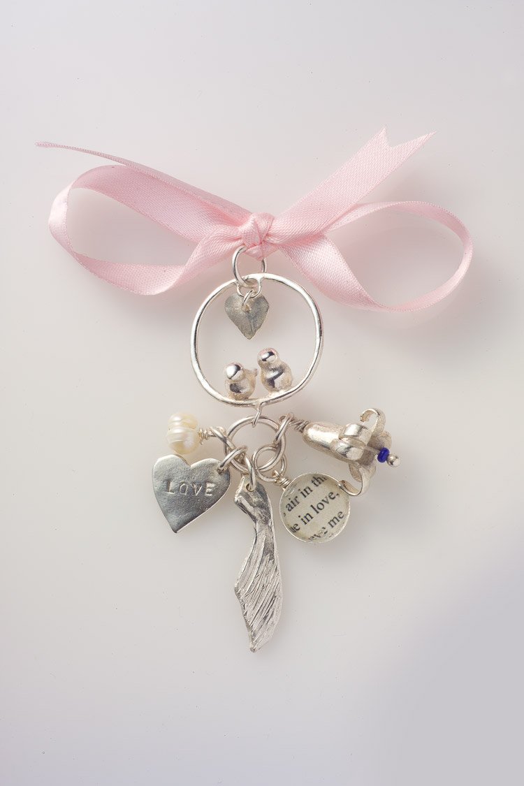 Beautiful Cluster Charm ~ Something Forever, something old, something new, something borrowed, something blue