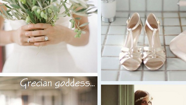 Grecian goddess ~ bridal inspiration