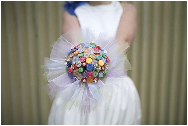 Beaubuttons button bouquets ~ Rainbow button bouquet Beaubuttons button bouquets ~ Rainbow button bouquet