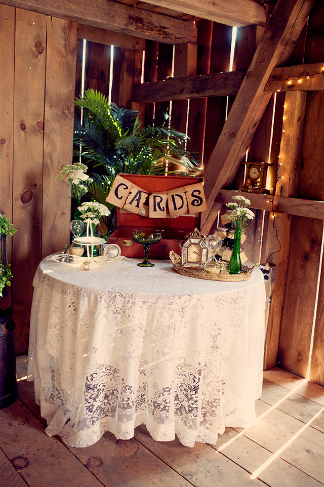 Homemade: Vintage Clock Inspired | Barn Wedding