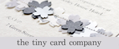 The Tiny Card Company: Exquisite, Handmade & Bespoke | Wedding Stationery