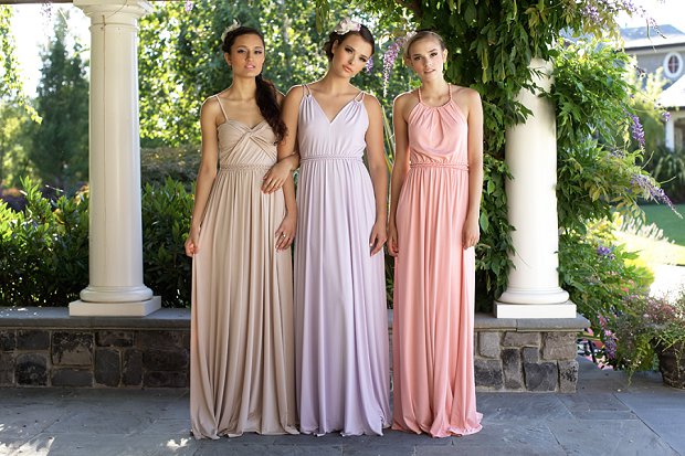 Goddess Bridesmaid Dresses: LHC Couture