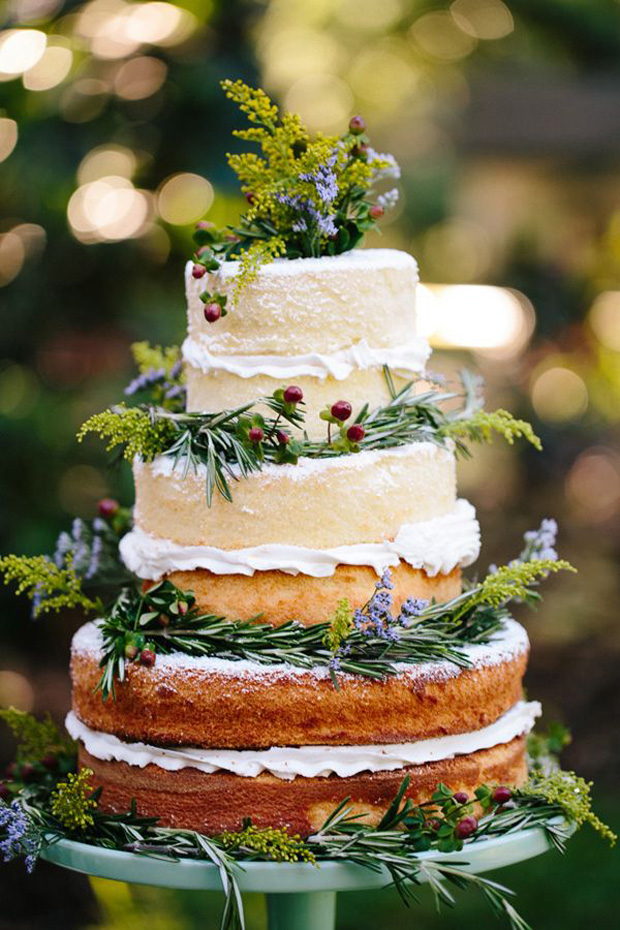 Beautiful Naked Wedding Cake Ideas | Martha Stewart Weddings
