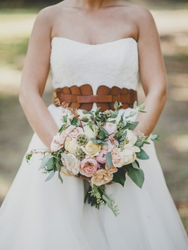 Rustic Luxe Brown Leather Wedding Inspiration!