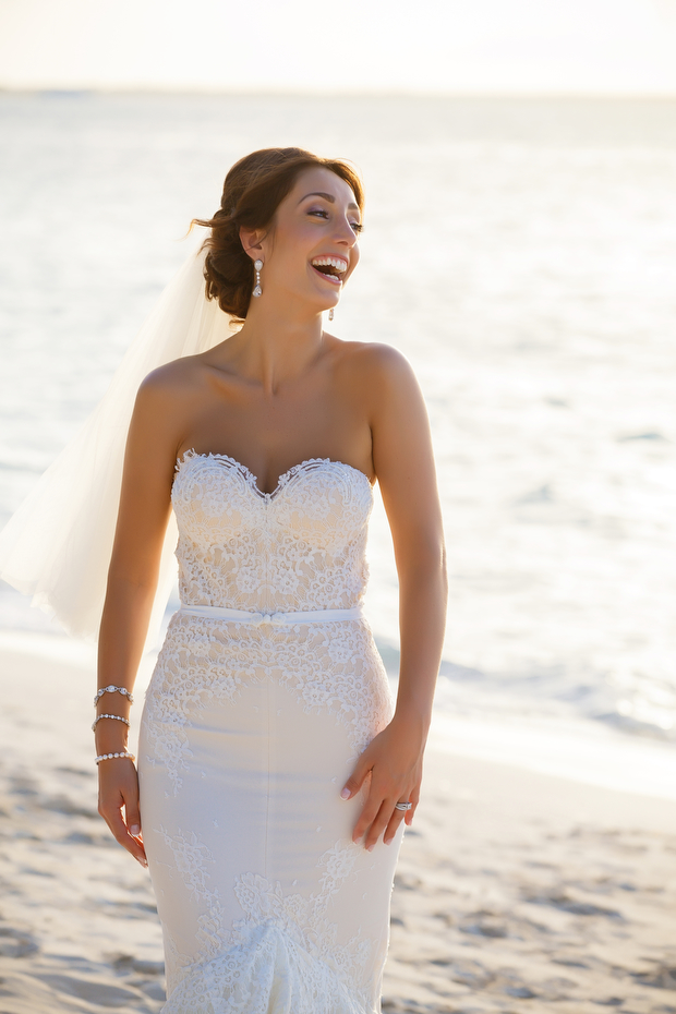 Inbal Dror Wedding Dress - Destination Wedding (Turks & Caicos) Inbal Dror Wedding Dress - Destination Wedding (Turks & Caicos)