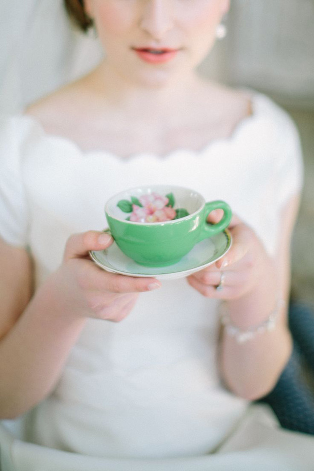 gorgeous green and blush wedding inspiration: colour ideas