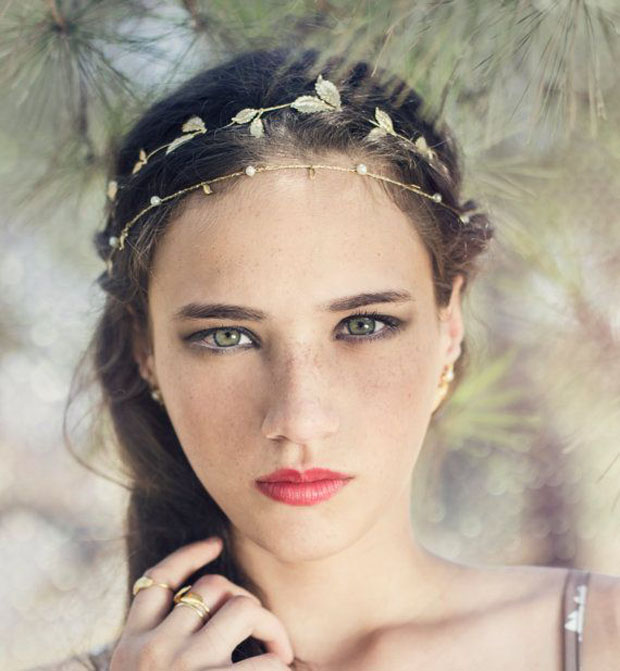 Boho Forehead Bands & Beautiful Halo Crowns  Bridal Style