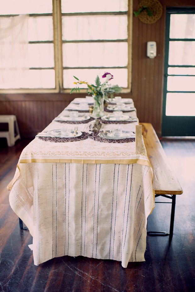 Summercamp Inspired Forest Wedding With Thrift Shop Finds: Patrick & Kinsey
