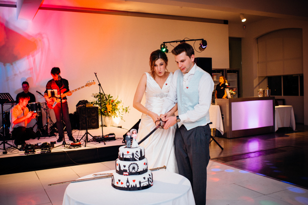 A Super Fun, 'London' Inspired Real Wedding: Jen & Tris