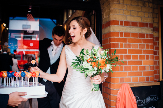 A Super Fun, 'London' Inspired Real Wedding: Jen & Tris