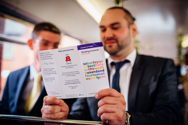 A Super Fun, 'London' Inspired Real Wedding: Jen & Tris