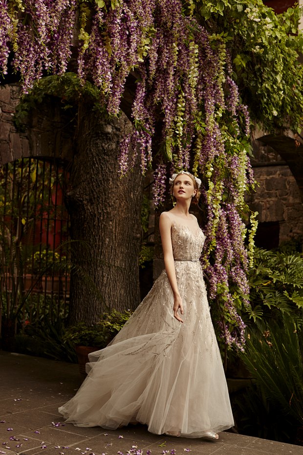 B H L D N Wedding Dresses Spring 2015: The Painted Garden