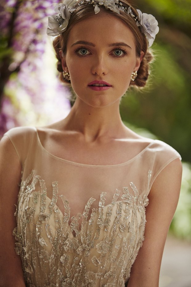 B H L D N Wedding Dresses Spring 2015: The Painted Garden