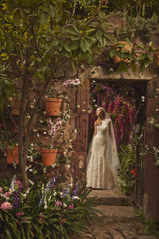 B H L D N Wedding Dresses Spring 2015: The Painted Garden