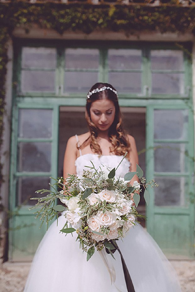 Romantic Organic Italian Villa Bridal Shoot 'September Lemons'