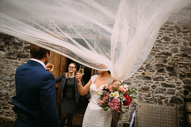 mint green, coral and gold real wedding (57)