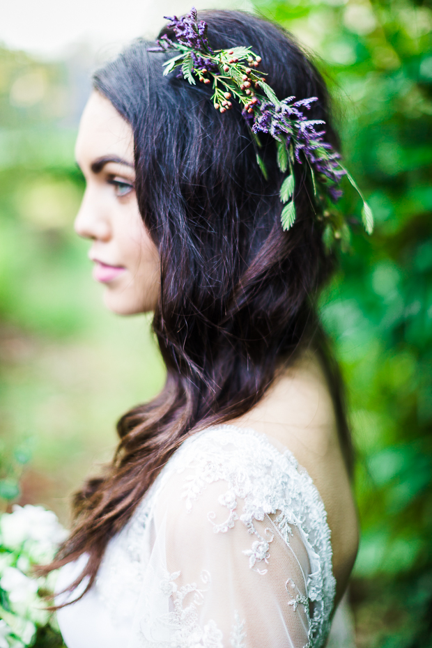 'The Huntress' Beautiful Spring Bridal Shoot by Sarah Foy Designs
