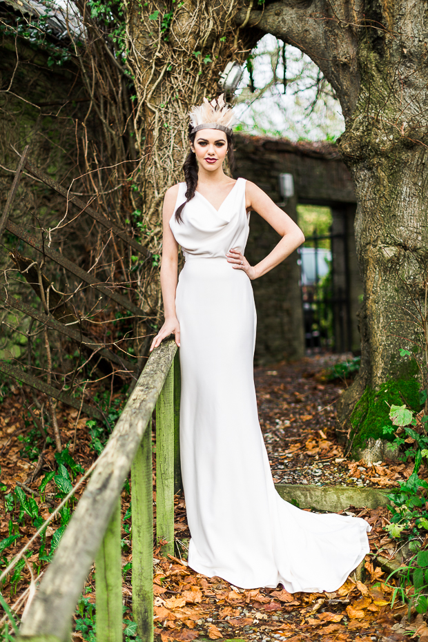 'The Huntress' Beautiful Spring Bridal Shoot by Sarah Foy Designs