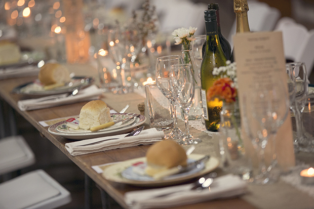 Lace, Burlap & Hessian Wedding With Original 50s Wedding Dress Alon & Jodie (87)