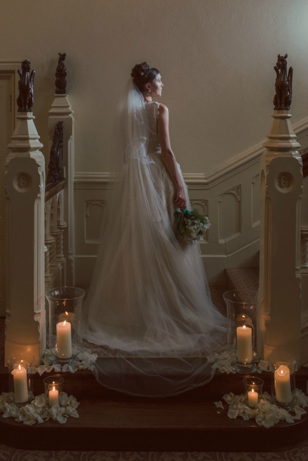 Classic Meets Contemporary: An Emerald & Gold Bridal Shoot at the Beautiful Elvetham Hotel