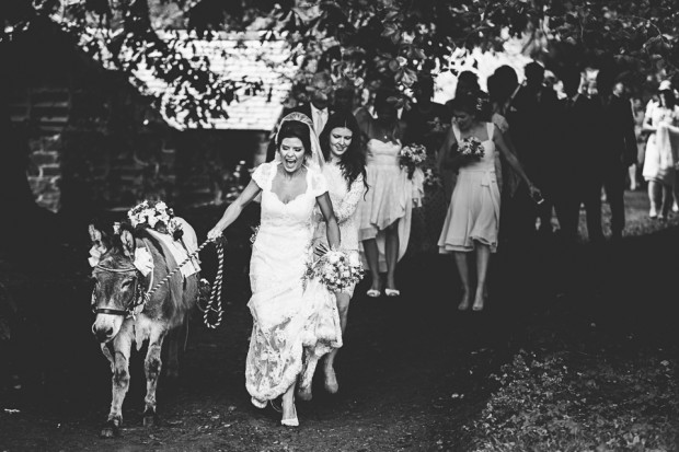 A Wild Flowers & Rustic Vintage Wedding Weekend in Picturesque Clovelly: Lara & Jack