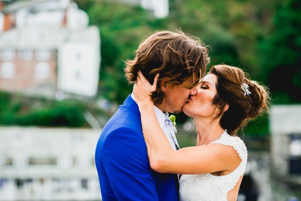 A Wild Flowers & Rustic Vintage Wedding Weekend in Picturesque Clovelly: Lara & Jack