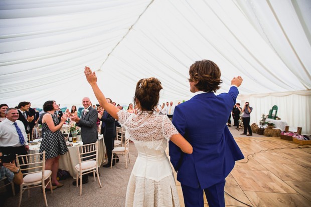A Wild Flowers & Rustic Vintage Wedding Weekend in Picturesque Clovelly: Lara & Jack