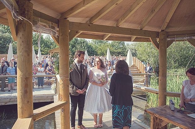 Kooky Pastel Pink & Mint Tipi Wedding With Lanterns & Bunting: Natalie & Tom