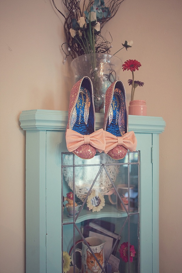 Kooky Pastel Pink & Mint Tipi Wedding With Lanterns & Bunting: Natalie & Tom