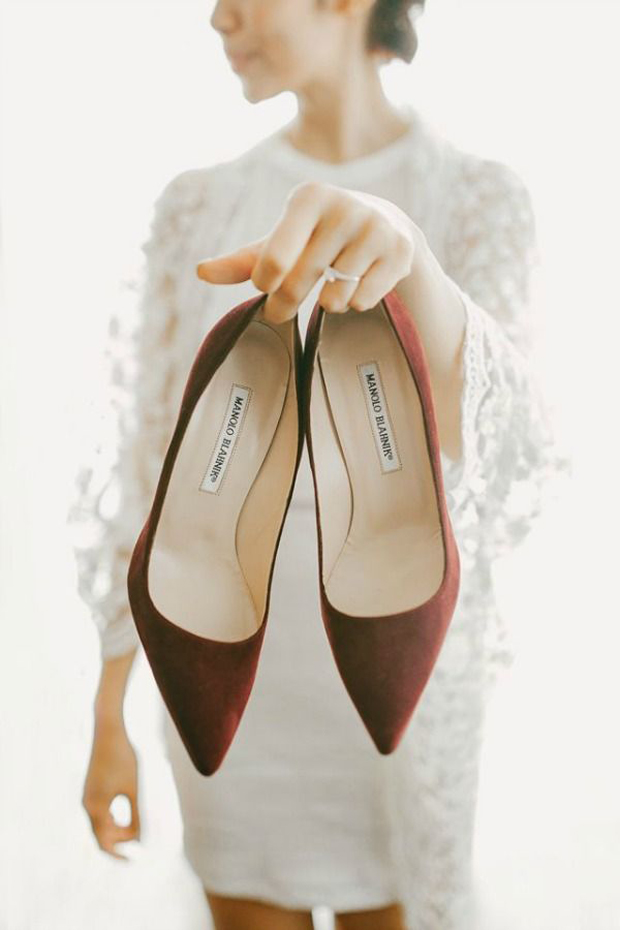 Winter Garnet Wedding Inspiration & Colour Ideas