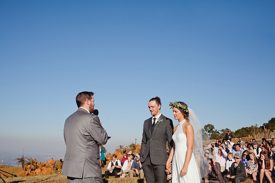 Foliage Crowns, Tree Stumps & a Giant Succulent Bouquet for an Earthy, Rustic Wedding: Chris & Mel Foliage Crowns, Tree Stumps & a Giant Succulent Bouquet for an Earthy, Rustic Wedding: Chris & Mel