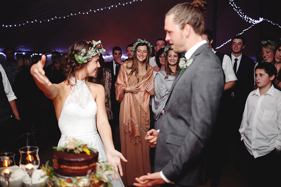 Foliage Crowns, Tree Stumps & a Giant Succulent Bouquet for an Earthy, Rustic Wedding: Chris & Mel Foliage Crowns, Tree Stumps & a Giant Succulent Bouquet for an Earthy, Rustic Wedding: Chris & Mel