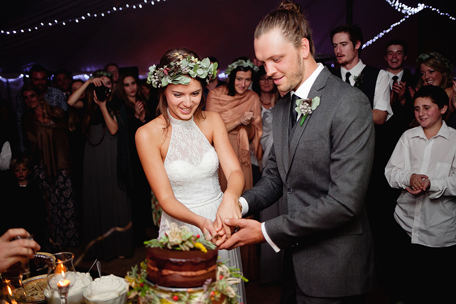 Foliage Crowns, Tree Stumps & a Giant Succulent Bouquet for an Earthy, Rustic Wedding: Chris & Mel Foliage Crowns, Tree Stumps & a Giant Succulent Bouquet for an Earthy, Rustic Wedding: Chris & Mel