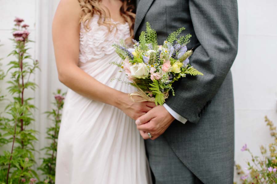 Wildflower Crown & Pale Yellow Boho Wedding: Tom & Jade Wildflower Crown & Pale Yellow Boho Wedding: Tom & Jade