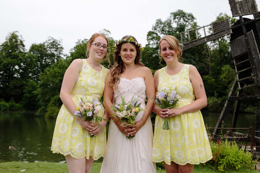 Wildflower Crown & Pale Yellow Boho Wedding: Tom & Jade Wildflower Crown & Pale Yellow Boho Wedding: Tom & Jade