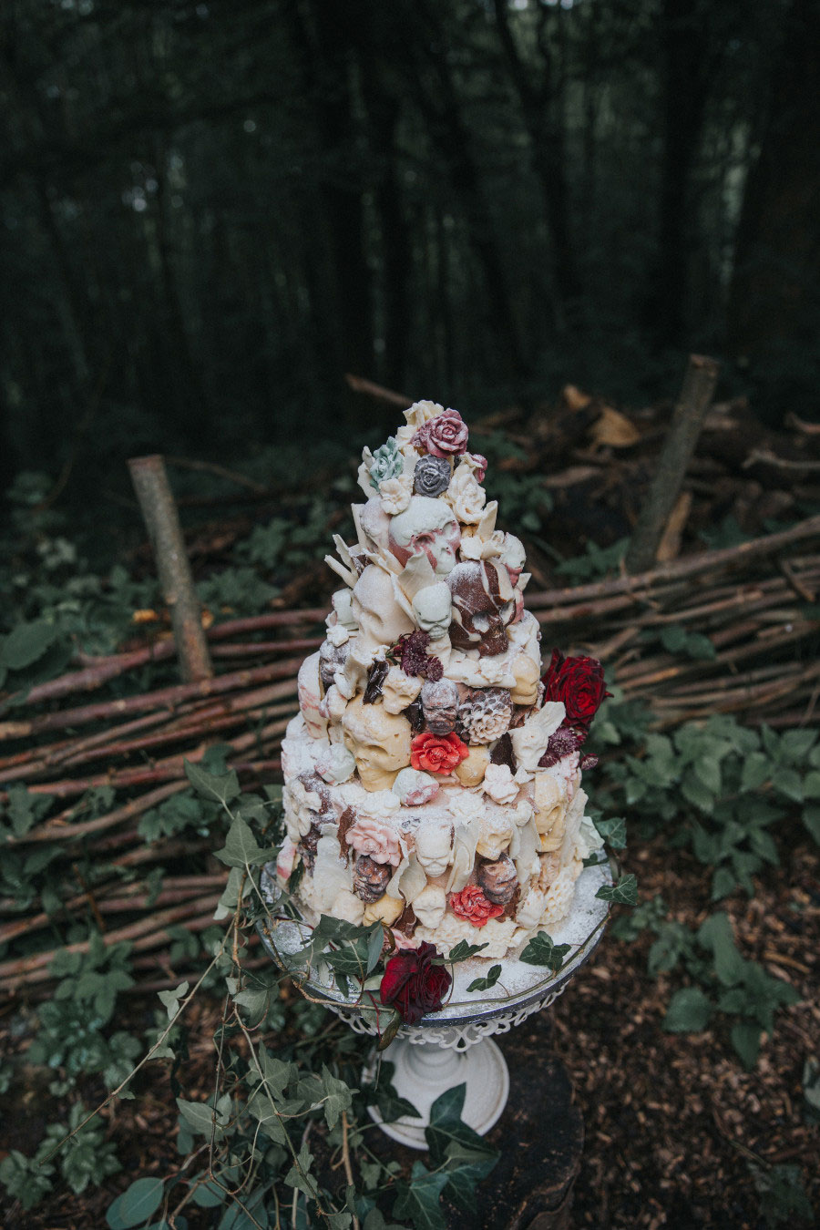 A Winter Themed Alice in Wonderland Bridal Shoot With Pale Blue & Deep Red A Winter Themed Alice in Wonderland Bridal Shoot With Pale Blue & Deep Red